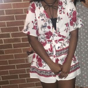 Floral romper